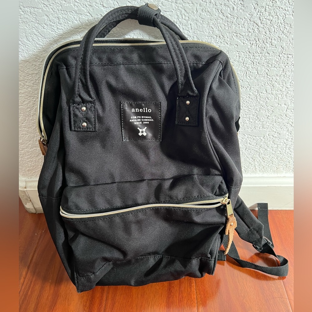 Anello Backpack in Black